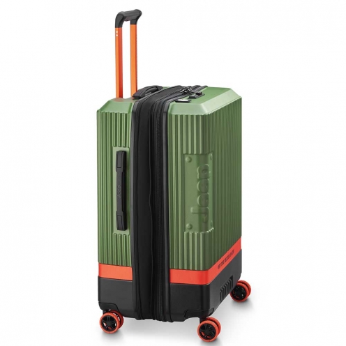 خرید چمدان متوسط دلسی مدل جیپ رنگ سبز چمدان ایران - JEEP DELSEY PARIS 00274682003 chamedaniran 7